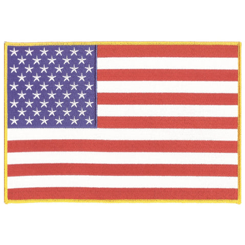 Extra Large American Flag Patch - United States of America USA 10" (Iron/Sew on)