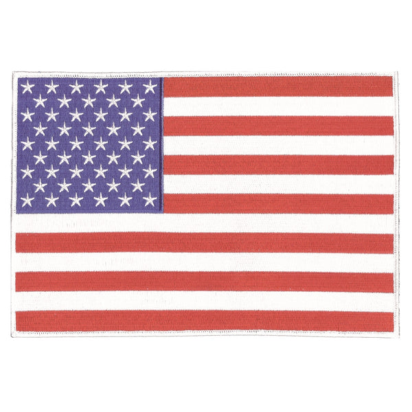 Extra large american flag patch united states of america usa 10 ir