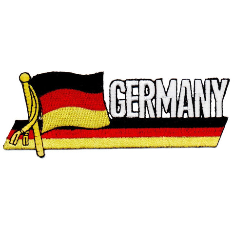 Germany Patch - USA, Berlin, Frankfurt, Hamburg, Munich Badge 4-7/8" (Iron on) - Patch Parlor