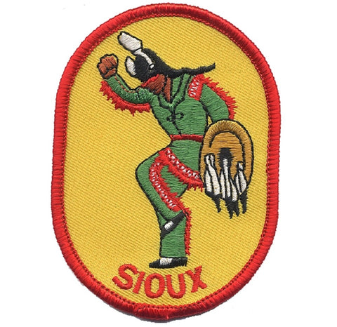 Sioux Patch - Native American, Indian, Badge 3.5" (Iron on) - Patch Parlor