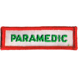 Vintage Paramedic Patch - First Responder Medical Uniform Badge 2.75" (Sew on) - Patch Parlor