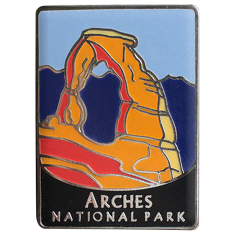 Arches National Park Pin - Delicate Arch Utah Souvenir, Official Traveler Series