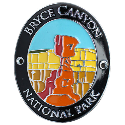 Bryce Canyon National Park Walking Stick Medallion - Utah Traveler Series
