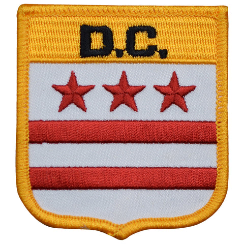 Washington D.C. Patch - USA Capitol, District of Columbia Badge 2.75" (Iron on) - Patch Parlor
