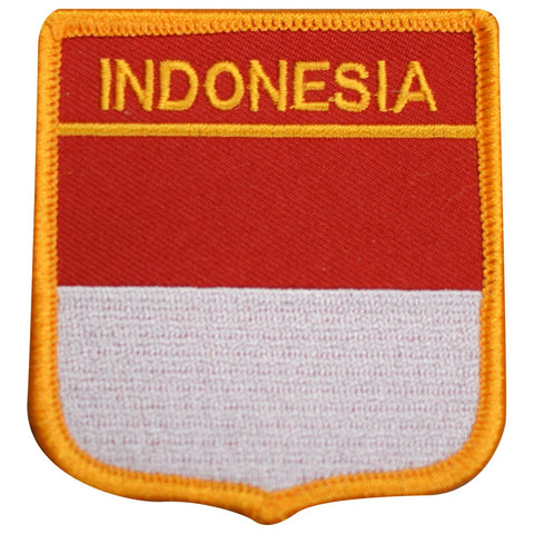 Indonesia Patch - Indian Ocean, Jakarta, Surabaya, Bakasi 2.75" (Iron on)