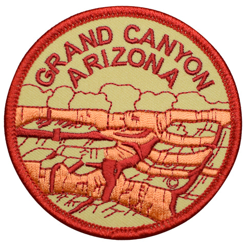 Grand Canyon National Park Patch - Colorado River, Arizona Badge 3" (Iron on) - Patch Parlor