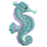 Seahorse Applique Patch - Ocean Tropical Fish 2.75" (Iron on) - Patch Parlor