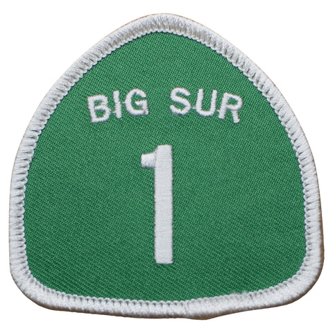 Big Sur California Patch - Highway 1, Coast Hwy 2.5" (Iron on) - Patch Parlor