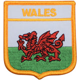 Wales Patch - United Kingdom Irish Sea Bristol Channel Cardiff 2.75" (Iron on) - Patch Parlor