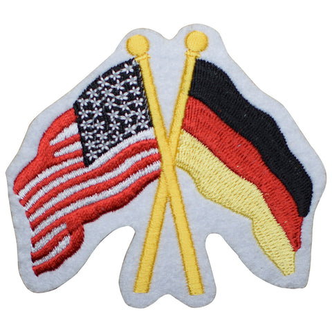 Germany Patch - USA, Berlin, Frankfurt, Hamburg, Munich Badge 3.25" (Iron on) - Patch Parlor