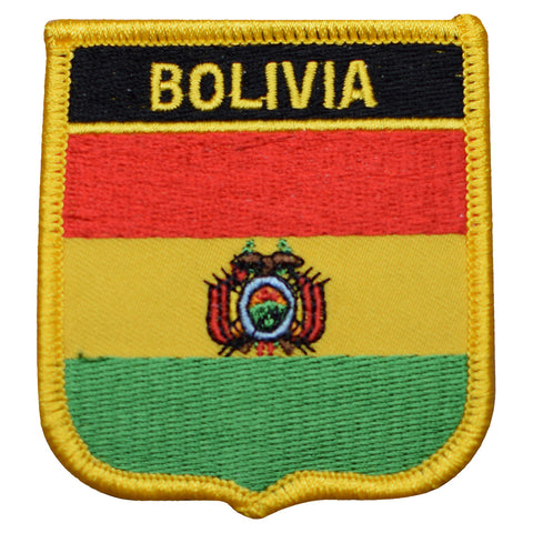Bolivia Patch - South America, Andes, Amazon Basin Badge 2.75" (Iron on) - Patch Parlor