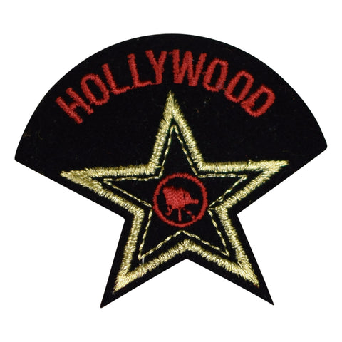 Hollywood Patch - California, Walk of Fame, Movies, Cinema 2-5/8" (Iron on) - Patch Parlor