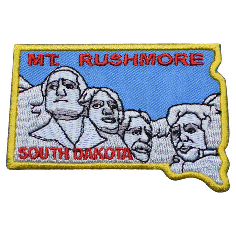 Mount Rushmore Patch -  National Monument, South Dakota Badge 3" (Iron on) - Patch Parlor