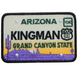 Kingman Arizona Patch - Route 66, License Plate, Grand Canyon 2.75" (Iron on) - Patch Parlor