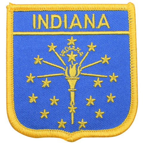 Indiana Patch - Midwest, Great Lakes, Indianapolis, Fort Wayne 2.75" (Iron on) - Patch Parlor