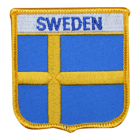 Sweden Patch - Stockholm, Fennoscandia, Baltic Sea, Scandinavian 2.75" (Iron on) - Patch Parlor