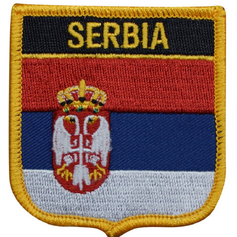Serbia Patch - Balkans, Pannonian Plain, Belgrade 2.75" (Iron on) - Patch Parlor