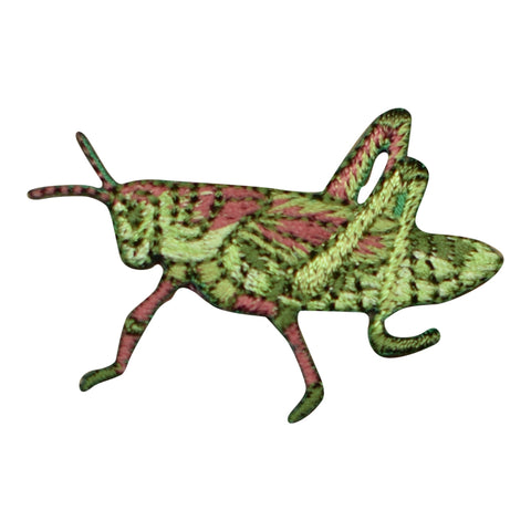 Grasshopper Applique Patch - Insect, Antennae, Bug Badge 1-5/8" (Iron on) - Patch Parlor