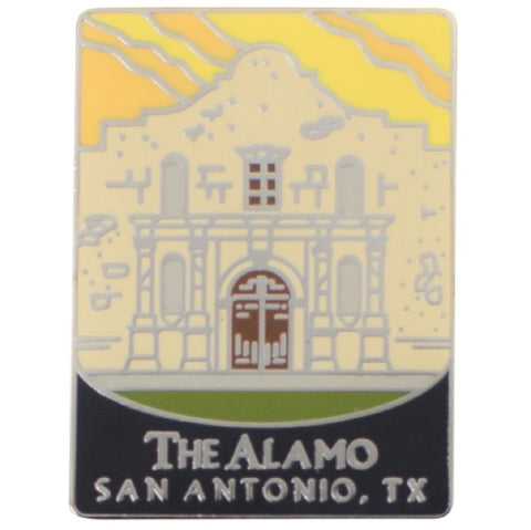 The Alamo Pin -  San Antonio, Texas, Mission San Antonio de Valero Souvenir - Patch Parlor