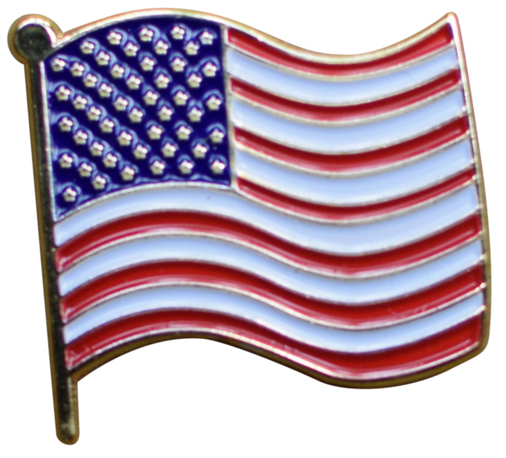 wavy american flag background