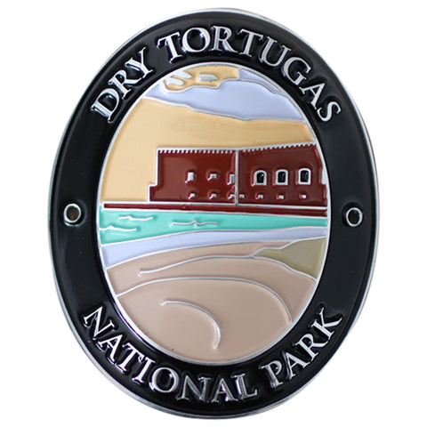 Dry Tortugas National Park Walking Stick Medallion - Fort Jefferson, Florida