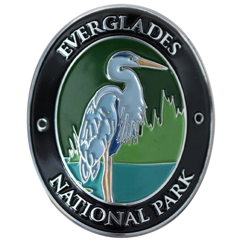 Everglades National Park Walking Stick Medallion - Florida, Traveler Series