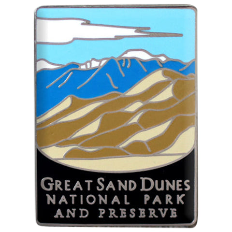 Great Sand Dunes National Park and Preserve Pin - Colorado, Traveler Series