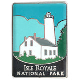 Isle Royale National Park Pin - Rock Harbor Lighthouse Michigan, Traveler Series