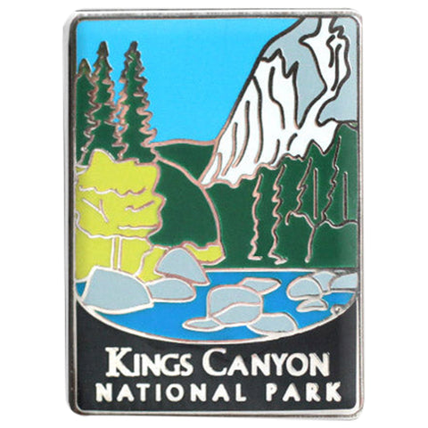 Kings Canyon National Park Pin - Sierra Nevada, California, Traveler Series