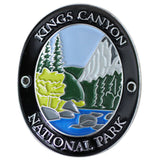 Kings Canyon National Park Walking Stick Medallion - California, Traveler Series