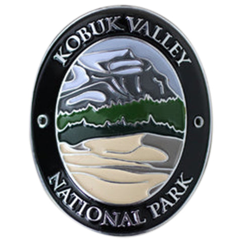 Kobuk Valley National Park Walking Stick Medallion - Alaska, Traveler Series