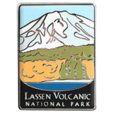 Lassen Volcanic National Park Pin - Cascade Range, California, Traveler Series