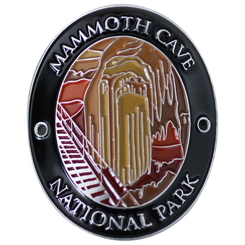 Mammoth Cave National Park Walking Stick Medallion - Kentucky, Traveler Series
