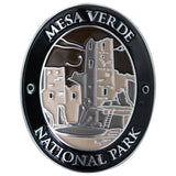 Mesa Verde National Park Walking Stick Medallion - Colorado Hiking Collectors Badge