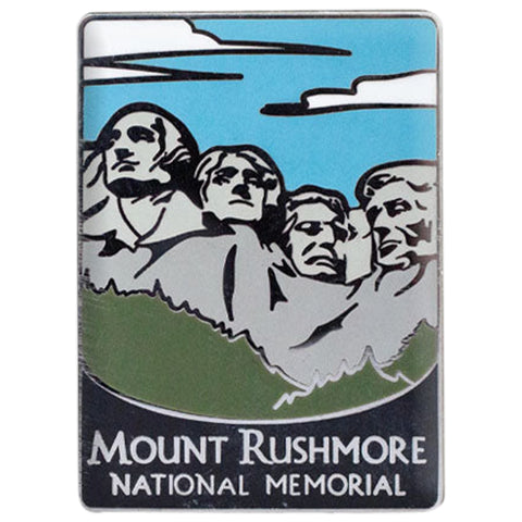 Mount Rushmore National Memorial Pin - South Dakota Souvenir, Traveler Series
