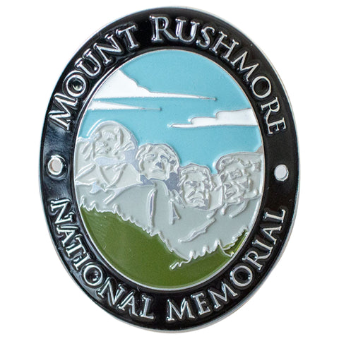 Mount Rushmore National Memorial Walking Stick Medallion - South Dakota Souvenir