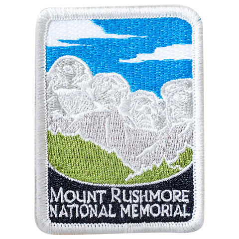 Mount Rushmore Patch - Black Hills, Keystone, South Dakota 3" (Iron on)