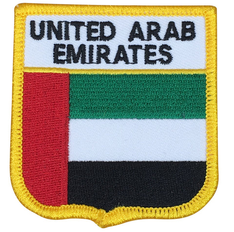 United Arab Emirates Patch - Arabian, Persian Gulf, Abu Dhabi 2.75" (Iron on) - Patch Parlor