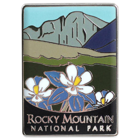 Rocky Mountain National Park Pin - Colorado Souvenir, Official Traveler Series