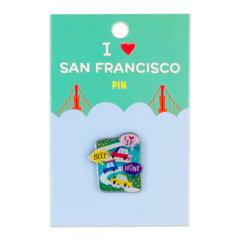Lombard Street Pin - San Francisco, Russian Hill, California - Patch Parlor