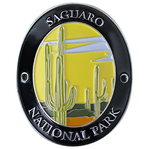 Saguaro National Park Walking Stick Medallion - Arizona Official Traveler Series