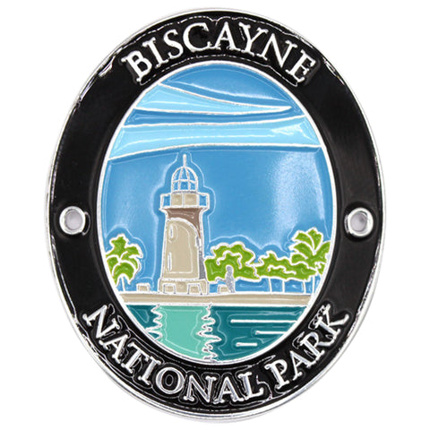 Biscayne National Park Walking Stick Medallion - Florida, Traveler Series