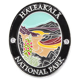 Haleakala National Park Walking Stick Medallion - Maui, Hawaii, Traveler Series