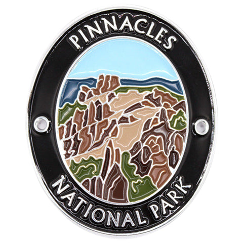 Pinnacles National Park Walking Stick Medallion - California, Traveler Series