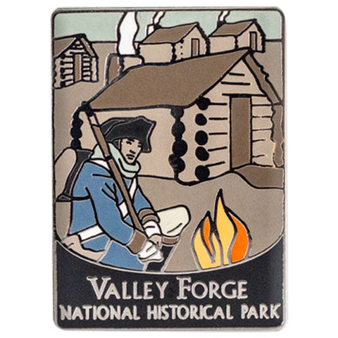 Valley Forge Pin -  National Historical Park, Pennsylvania, Revolutionary War