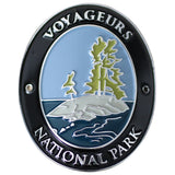 Voyageurs National Park Walking Stick Medallion - Minnesota Traveler Series