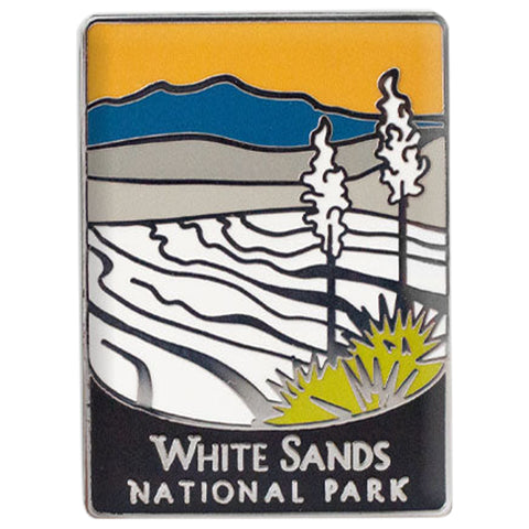 White Sands National Park Pin - New Mexico Souvenir, Official Traveler Series