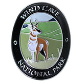 Wind Cave National Park Walking Stick Medallion - South Dakota, Traveler Series