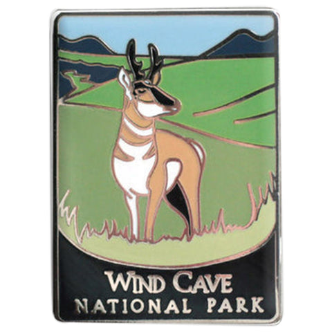 Wind Cave National Park Pin - South Dakota Souvenir, Official Traveler Series