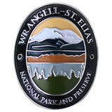 Wrangell St. Elias National Park & Preserve Walking Stick Medallion - Alaska